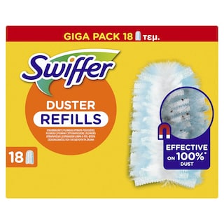 SWIFFER | Φτερά Ξεσκονίσματος Duster Ανταλλακτικά 18 Τεμάχια