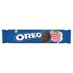 OREO | Μπισκότα Γεμιστά Cheesecake Φράουλα 154g