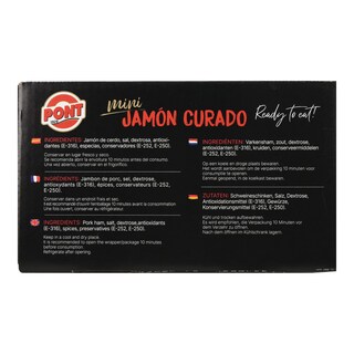 JPONT | Χάμον Μίνι Συσκευασία Δώρου 1kg