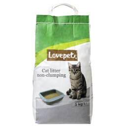 LOVEPET | Άμμος Γάτας Non Clumping 5kg