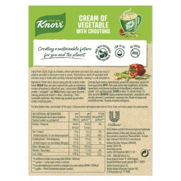KNORR | Σούπα Λαχανικών Quick Soup με Κρουτόν 42g