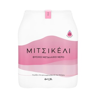 ΜΙΤΣΙΚΕΛΙ | Water Natural Mineral Bottle 6x1.5lt