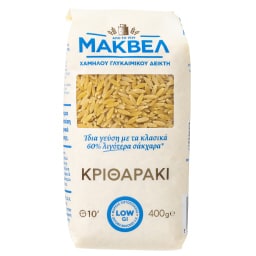 ΜΑΚΒΕΛ | Κριθαράκι Χαμηλού Γλυκαιμικού Δείκτη 400g