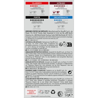 ILLY | Κάψουλες Καφέ Espresso Intenso 10x5.7g