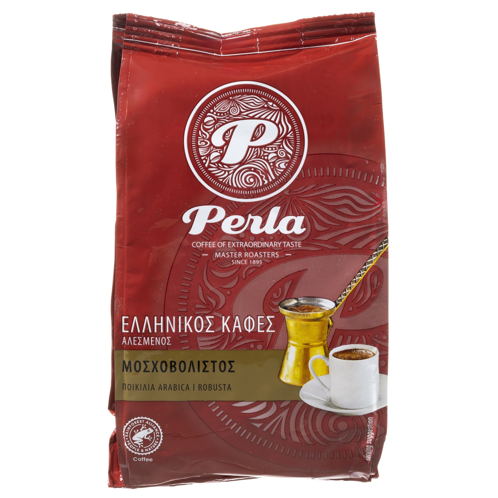 PERLA BEVERAGES Καφές Ελληνικός Μοσχοβολιστός 194g