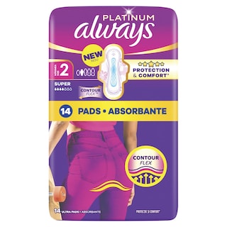 ALWAYS | Σερβιέτες Ultra Platinum Super Plus 14 Τεμάχια