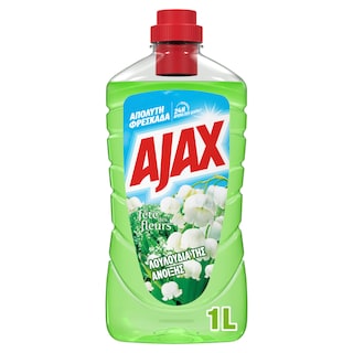 AJAX | FETE DES FLEURS | Καθαριστικό Πατώματος Γιορτή Λουλουδιών Λουλούδια της Άνοιξης 1lt