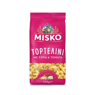 MISKO | Τορτελίνι Γεμιστό με Τυριά & Τομάτα 250g