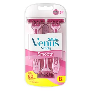 GILLETTE | Ξυραφάκια Simply Venus 3 Λεπίδες 8 Τεμάχια