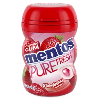 MENTOS | Τσίχλες Pure Fresh Φράουλα 60g