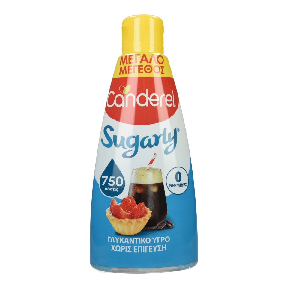 CANDEREL Υποκατάστατο Ζάχαρης Sugarly Υγρό 205ml