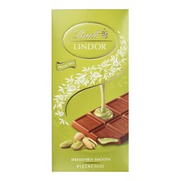 LINDT | Σοκολάτα Γάλακτος Lindor Φιστίκι 100g