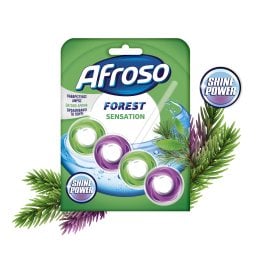 AFROSO | Καθαριστικό Block Τουαλέτας Forest Sensation 40g