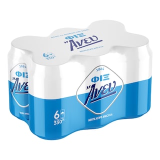 FIX | Μπύρα Άνευ Χωρίς Αλκοόλ Κουτί 6x330ml