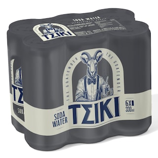 TSIKI | Σόδα Κουτί 6x330ml