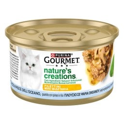 GOURMET | Γατοτροφή Natures Creations Ψάρια Ωκεανού 85g