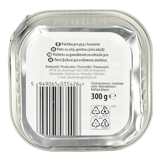 LOVED BY PETS | Σκυλοτροφή Βοδινό Πατέ 300g