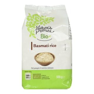 NATURES PROMISE BIO | Ρύζι Basmati Bio 500g