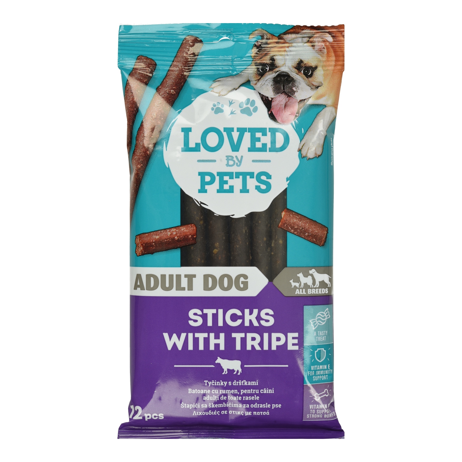 LOVED BY PETS Σνακ Σκύλων Πατσάς Sticks