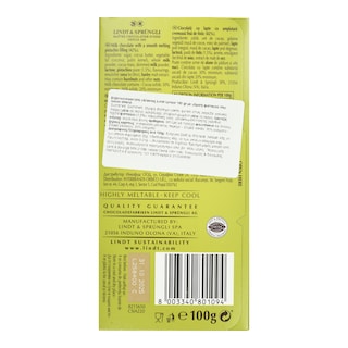 LINDT | Σοκολάτα Γάλακτος Lindor Φιστίκι 100g