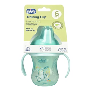 CHICCO | Εκπαιδευτικό Κύπελλο 6m+ Τιρκουάζ 1 Τεμάχιο