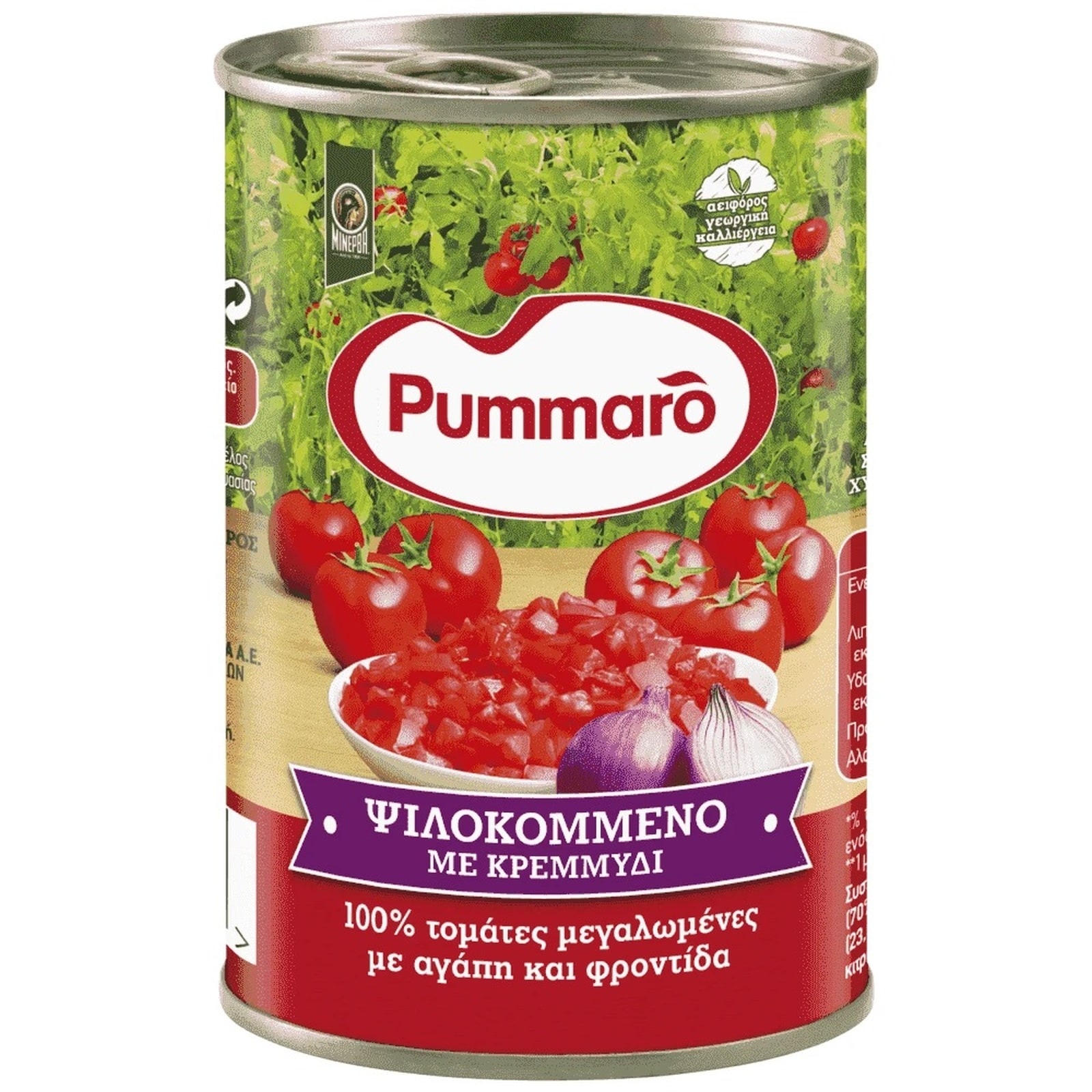 PUMMARO Τομάτα Ψιλοκομμένη Με Κρεμμύδι 400 gr
