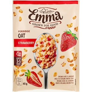 EMMA | Πόριτζ Βρώμης Φράουλα 65g