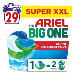 ARIEL | Kάψουλες Πλυντηρίου Ρούχων Allin1 Pods The Big One Alpine 29 Τεμάχια