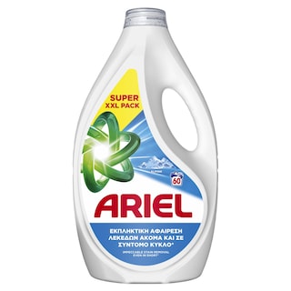 ARIEL | Υγρό Πλυντηρίου Ρούχων Alpine 60 Μεζούρες