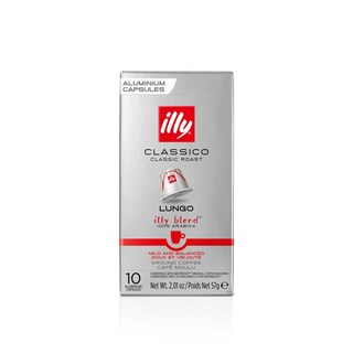 ILLY | Κάψουλες Καφέ Espresso Lungo Classico 10x5.7g