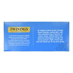 TWININGS | Τσάι Μαύρο Lady Grey 25x2g