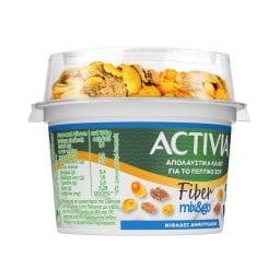 ACTIVIA | Επιδόρπιο Γιαουρτιού Fiber Νιφάδες Δημητριακών 163g