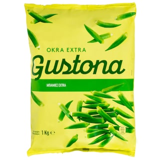 GUSTONA | Μπάμιες Extra 1kg