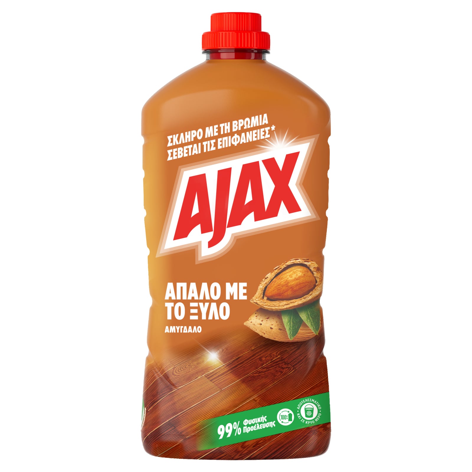 AJAX Καθαριστικό Πατώματος Ξύλο και Παρκέ 1lt