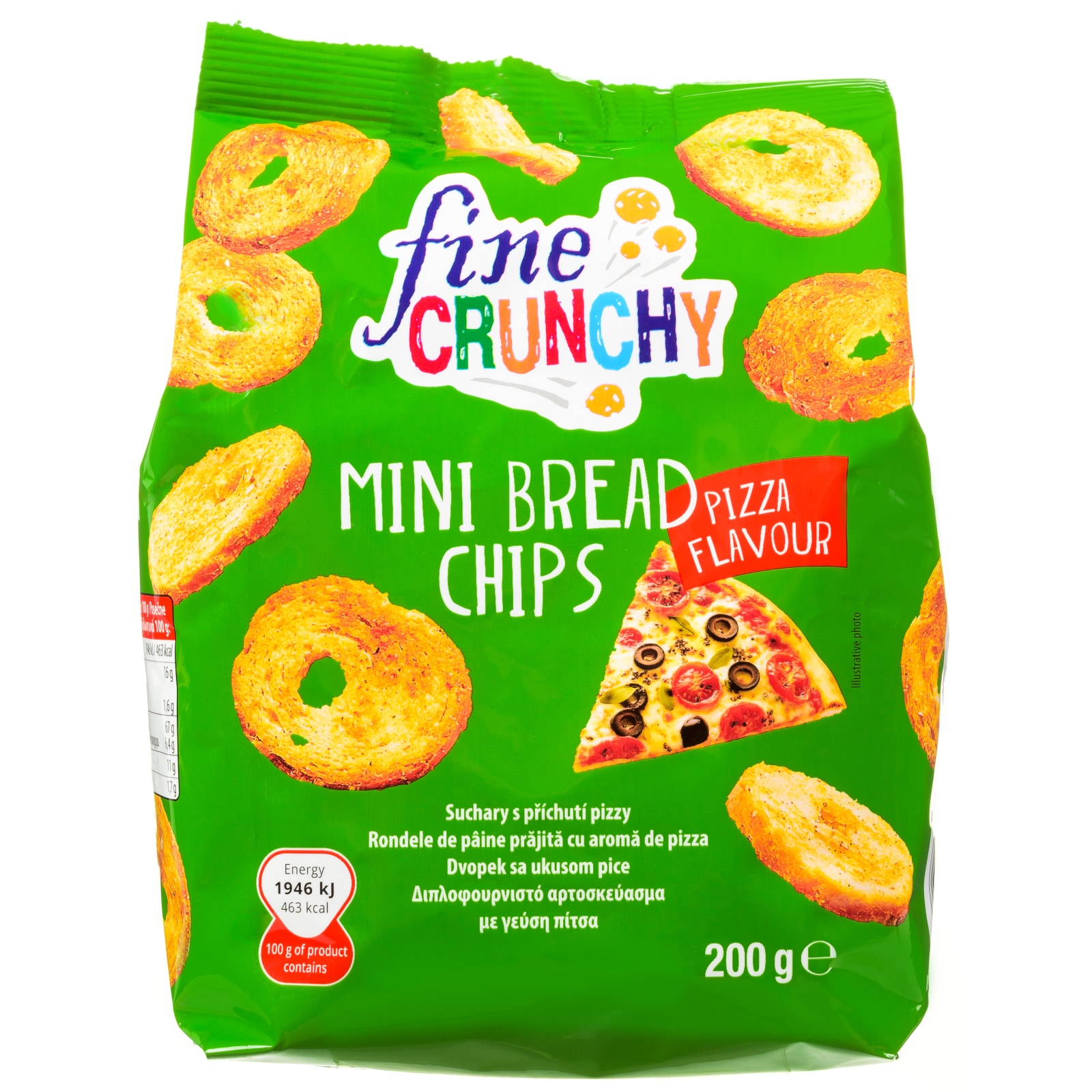 Mini Bread Chips Pizza 200g