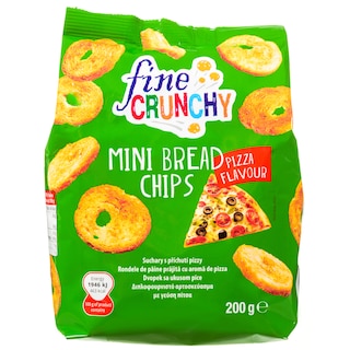 FINE CRUNCHY | Mini Bread Chips Pizza 200g