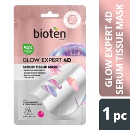 BIOTEN | Υφασμάτινη Μάσκα Glow Expert 4D 1 Τεμάχιο