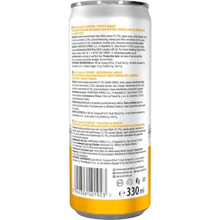 AQUA CARPATICA | Νερό Ανθρακούχο Ροδάκινο και Μάνγκο Κουτί 330ml