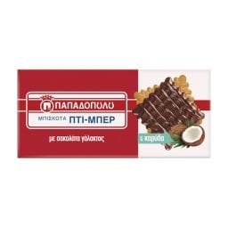 ΠΑΠΑΔΟΠΟΥΛΟΥ | Μπισκότα Πτι Μπερ Σοκολάτα Καρύδα 200g