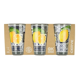 - | Ποτήρια Γυάλινα Σωλήνα 3 Τεμάχια