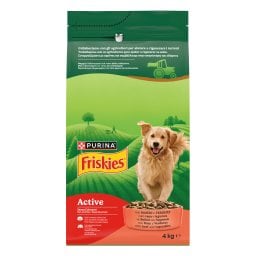 FRISKIES | Ξηρά Τροφή Σκύλου Active Βοδινό 4 Kg