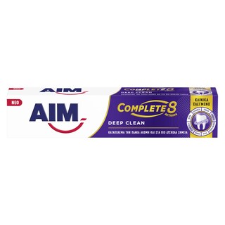 AIM | Οδοντόκρεμα Complete 8 Actions Deep Clean 75ml
