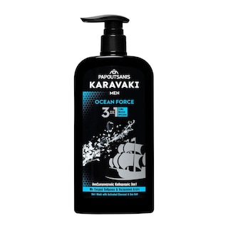 KARAVAKI | Αφρόλουτρο Men Ocean Force 550ml