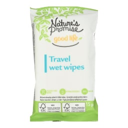 NATURE'S PROMISE | Υγρά Μαντηλάκια Καθαρισμού Χεριών 15 Τεμάχια