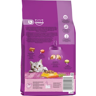 WHISKAS | Ξηρά Τροφή Για Στειρωμένες Γάτες Κοτόπουλο 1400 gr