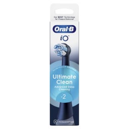 ORAL B | Ανταλλακτικές Κεφαλές iO Ultimate Clean Black 2 Τεμάχια