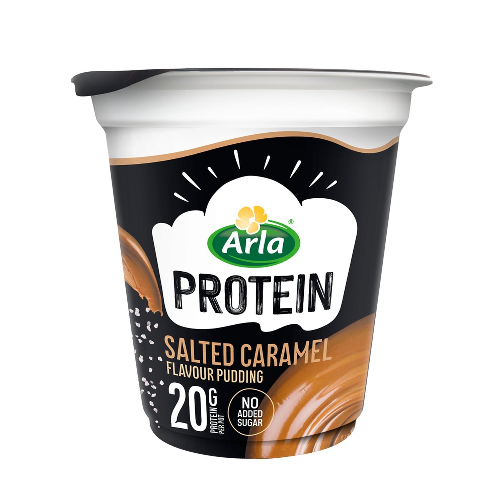 ARLA Επιδόρπιο Γάλακτος Protein Πουτίγκα Αλατισμένη Καραμέλα 200g