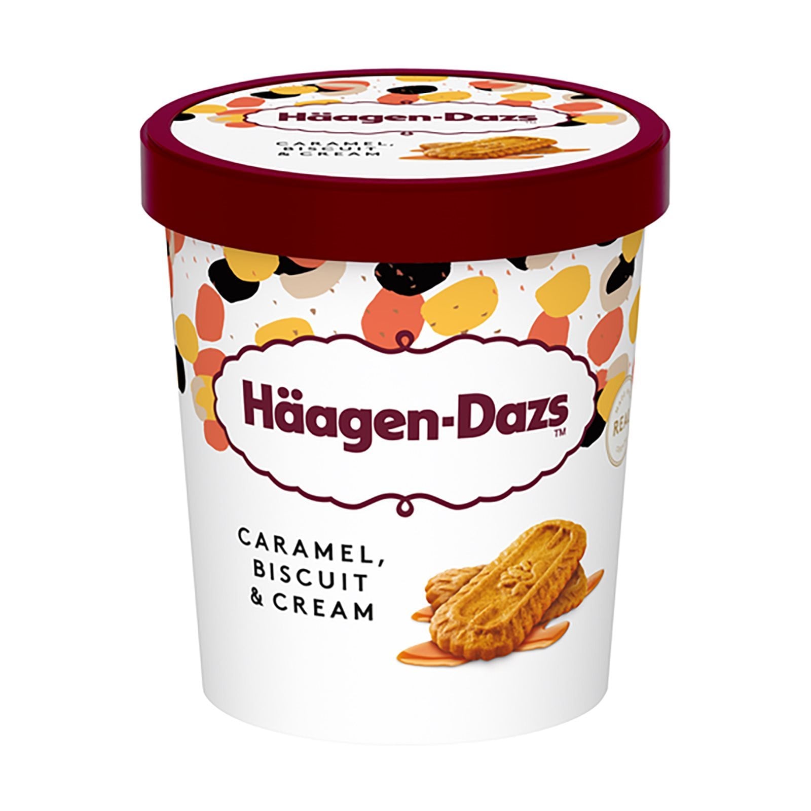 HAAGEN DAZS Παγωτό Caramel Biscuit & Cream 400g