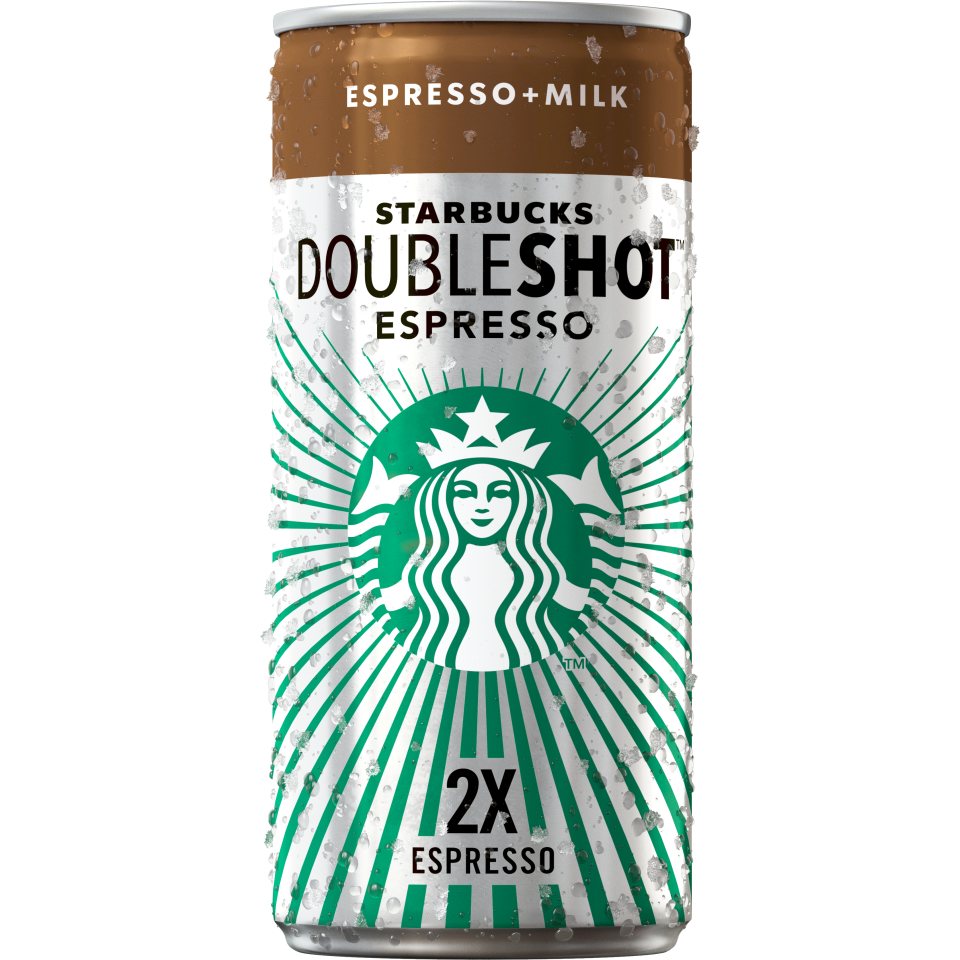 STARBUCKS Ρόφημα Καφέ Doubleshot Espresso 200ml