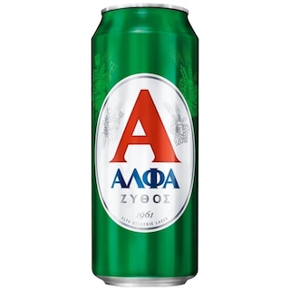 ΑΛΦΑ | Μπύρα Lager Κουτί 500ml